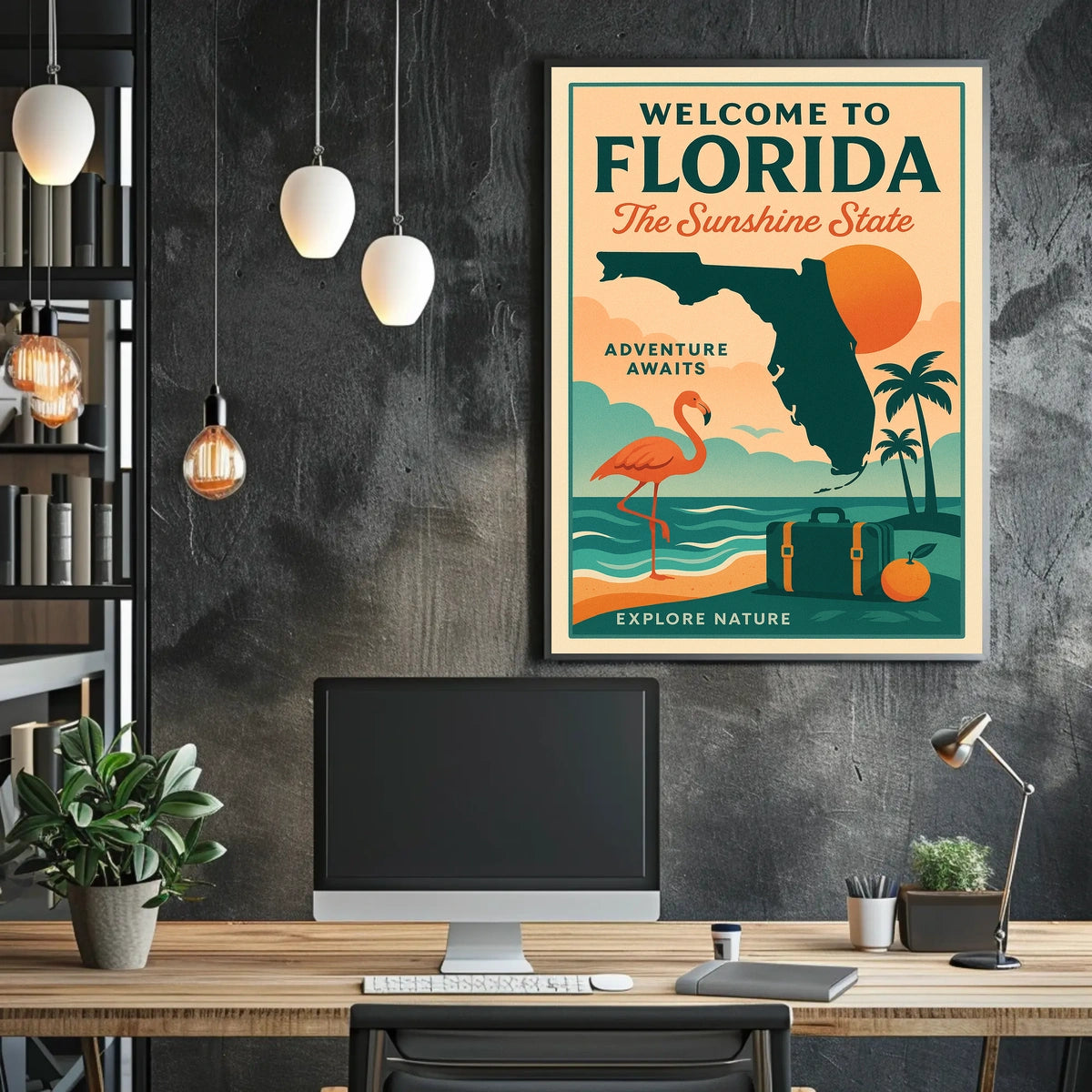 Welcome to Florida Adventure Awaits Poster