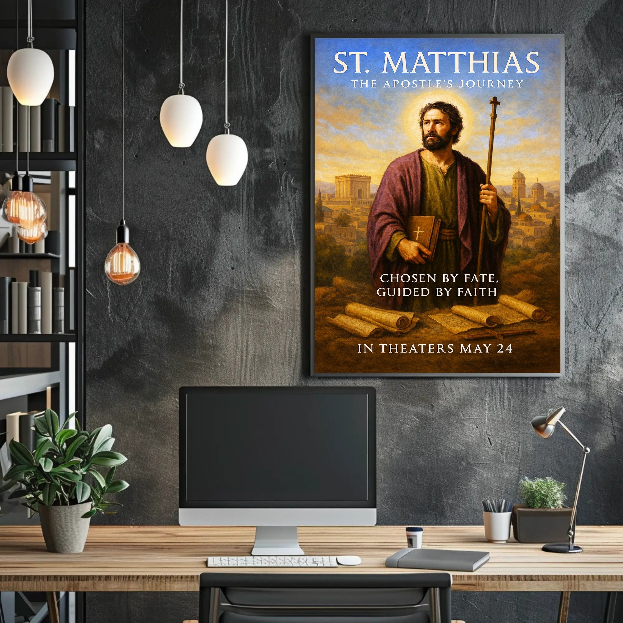 St. Matthias The Apostle's Journey Poster PosterGoat