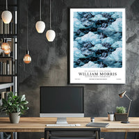 William Morris Cotton Prints Exhibition Poster