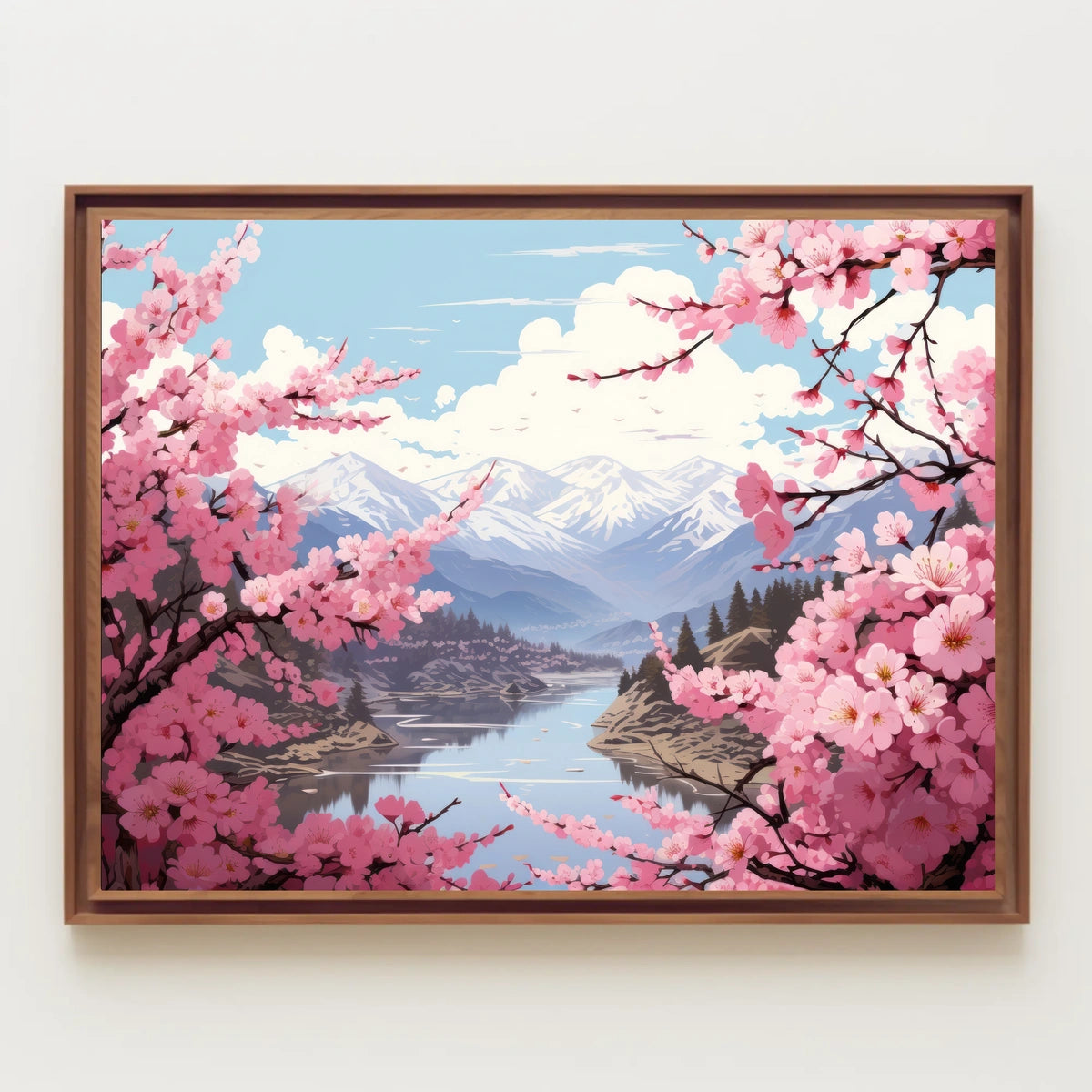 Blossoming Serenity Poster