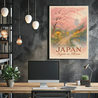 Japan Kyoto in Bloom Poster