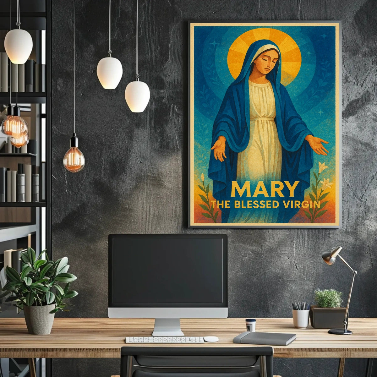 Mary The Blessed Virgin Poster
