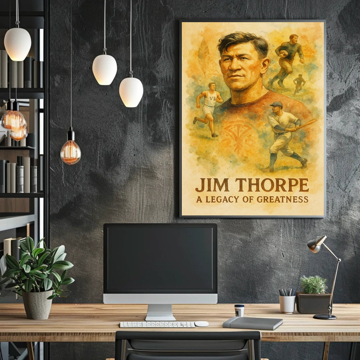 Celebrating Jim Thorpe Poster