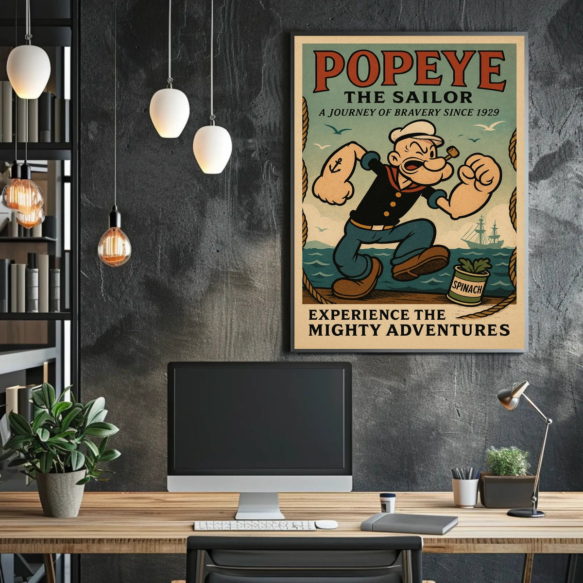 Popeye 1929 Art Poster POP-25