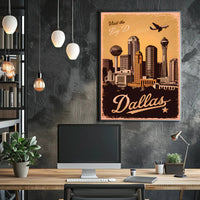 Discover Dallas Poster