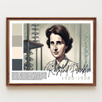 Rosalind Franklin: Pioneer of DNA Research Poster
