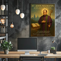 St. John Neumann A Legacy of Faith Poster