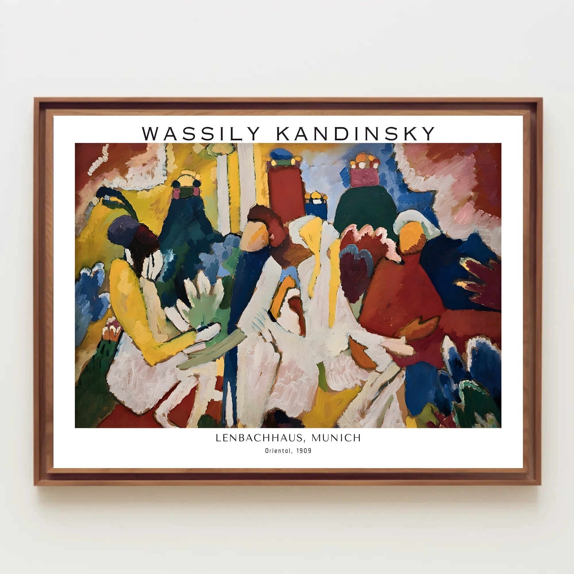 Wassily Kandinsky "Oriental 1909" Poster