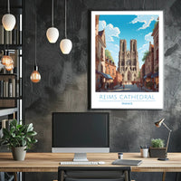 Reims Cathedral Poster