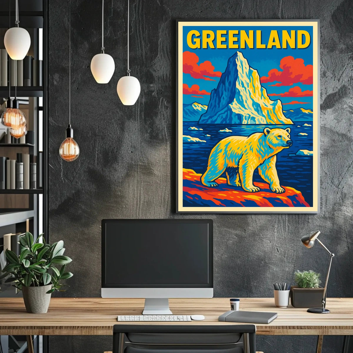 Greenland Adventure Poster