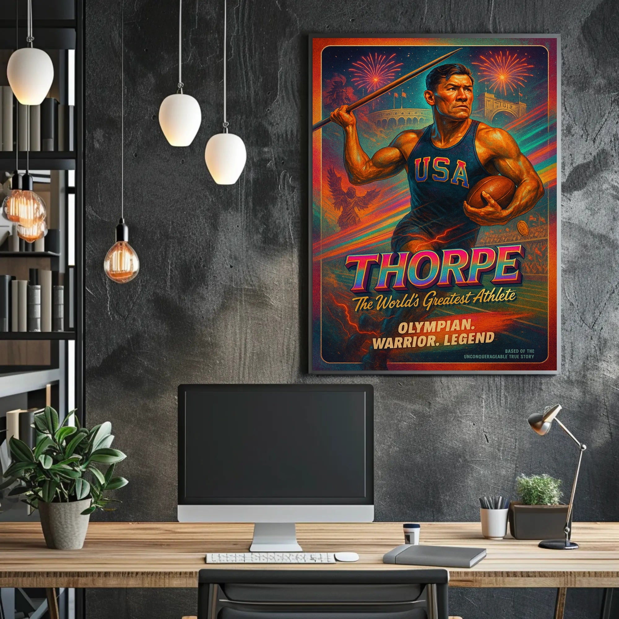 Thorpe – The World's Greatest Athlete Poster