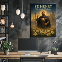 St. Henry The Noble Defender Poster