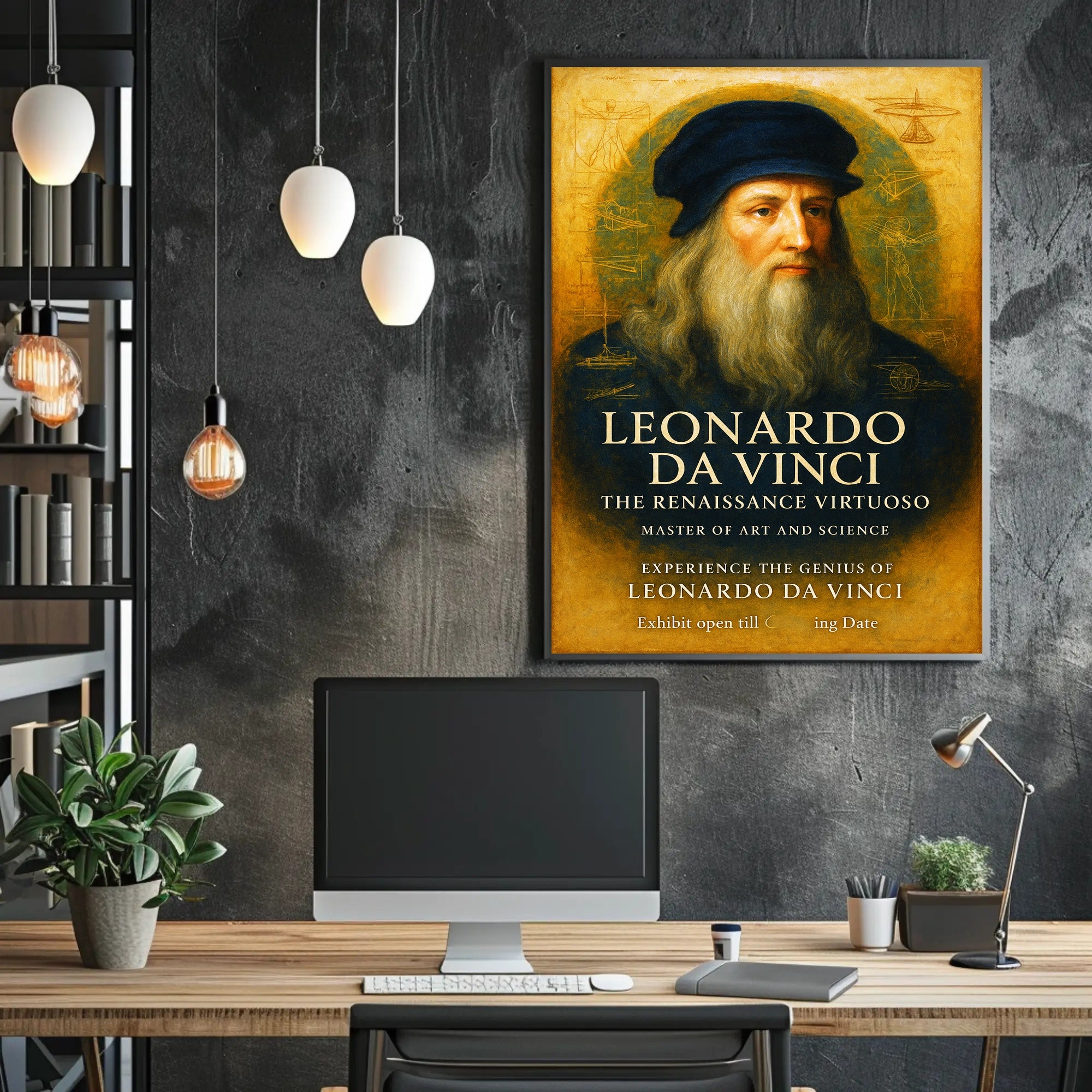 Leonardo da Vinci The Renaissance Virtuoso Poster PosterGoat