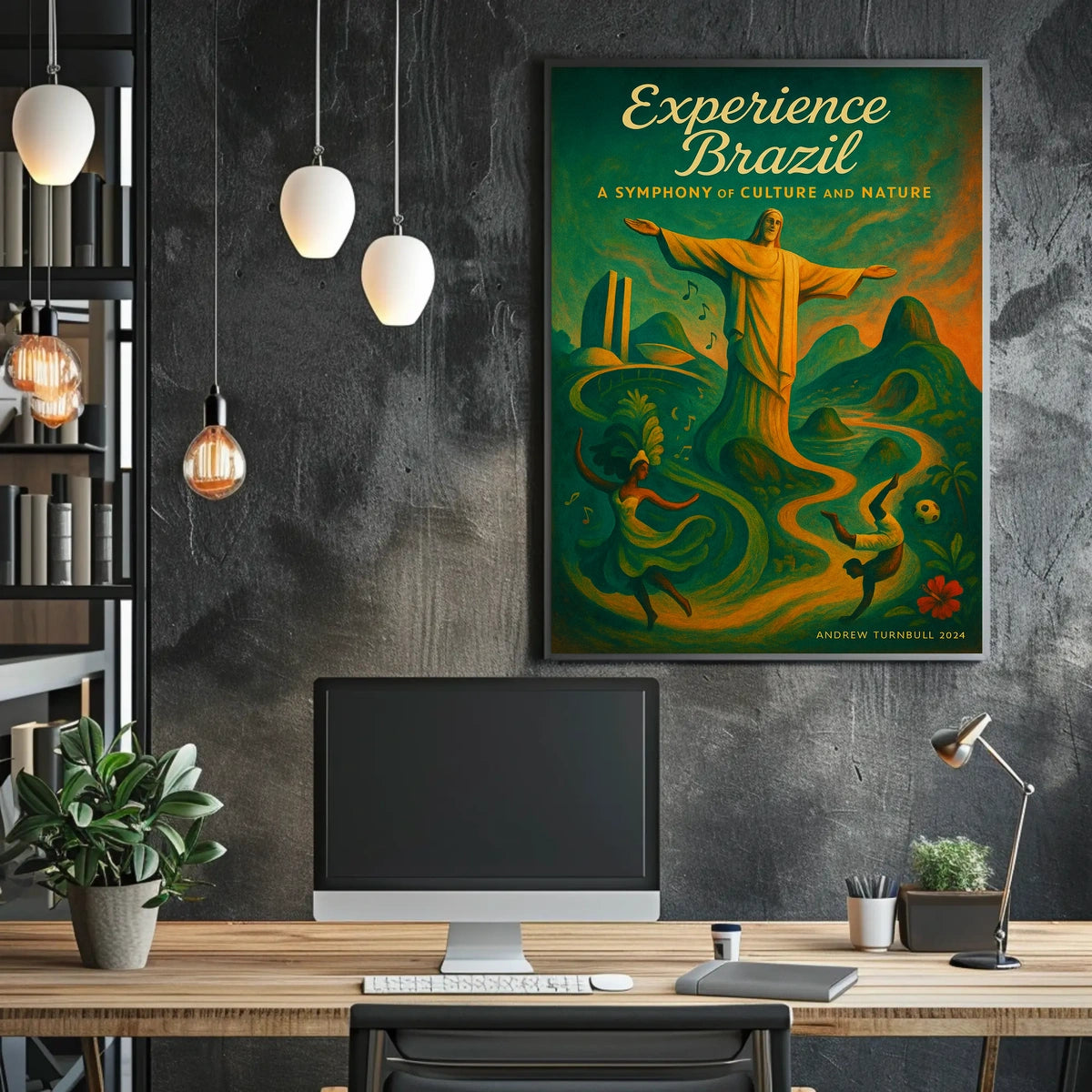 Experience Brazil A Symphony of Culture and Nature Poster