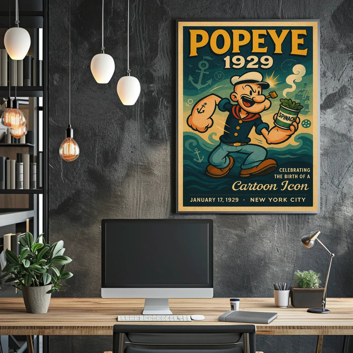 Popeye 1929 Art Poster POP-08