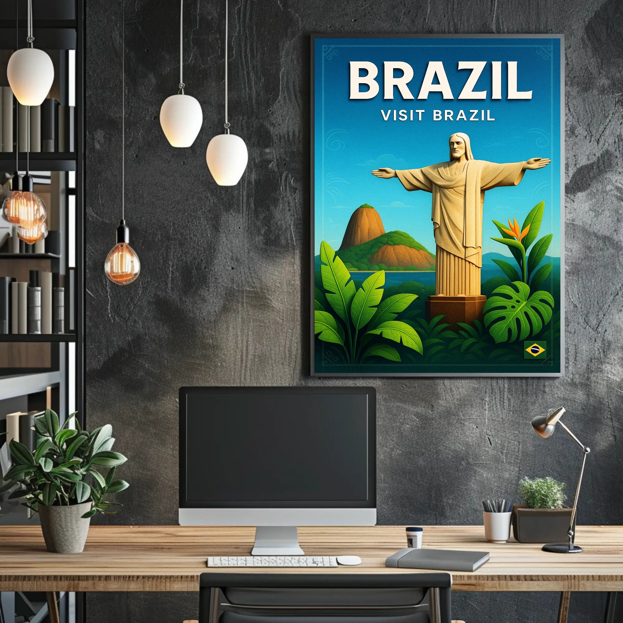 Discover Brazil Poster PosterGoat