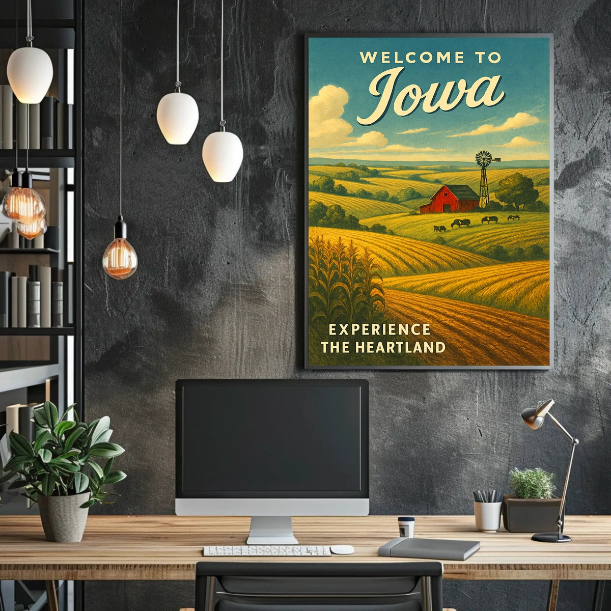 Welcome to Iowa Poster
