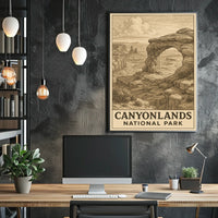 Canyonlands National Park Panorama Poster