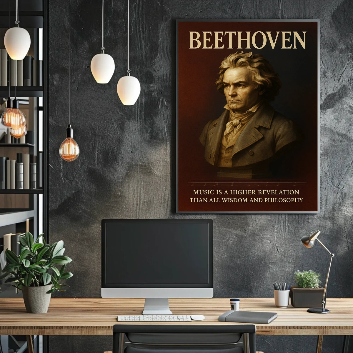 Beethoven MusicS Higher Revelation Poster