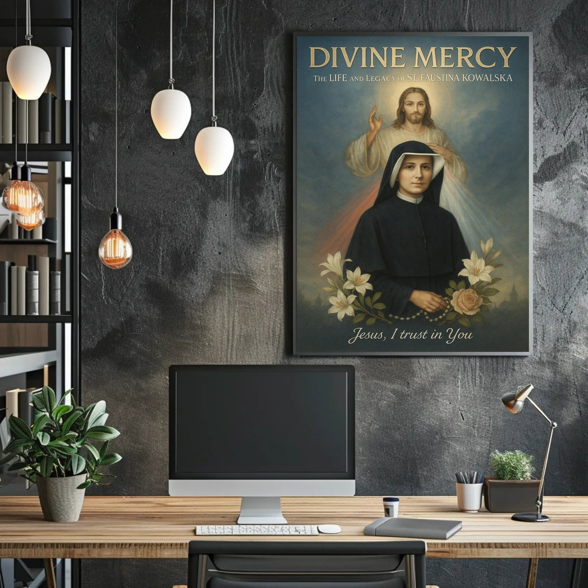 Divine Mercy The Life and Legacy of St. Faustina Kowalska Poster