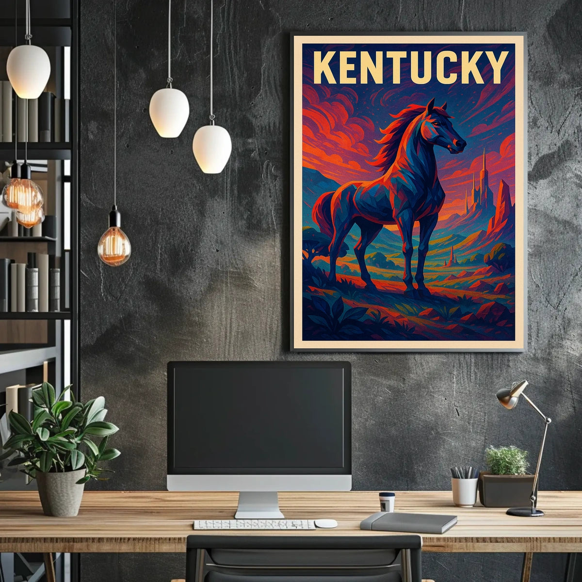Majestic Kentucky Poster