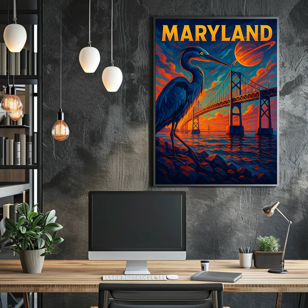Maryland Scenic Poster