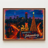 Festive Night in Sandton City Poster