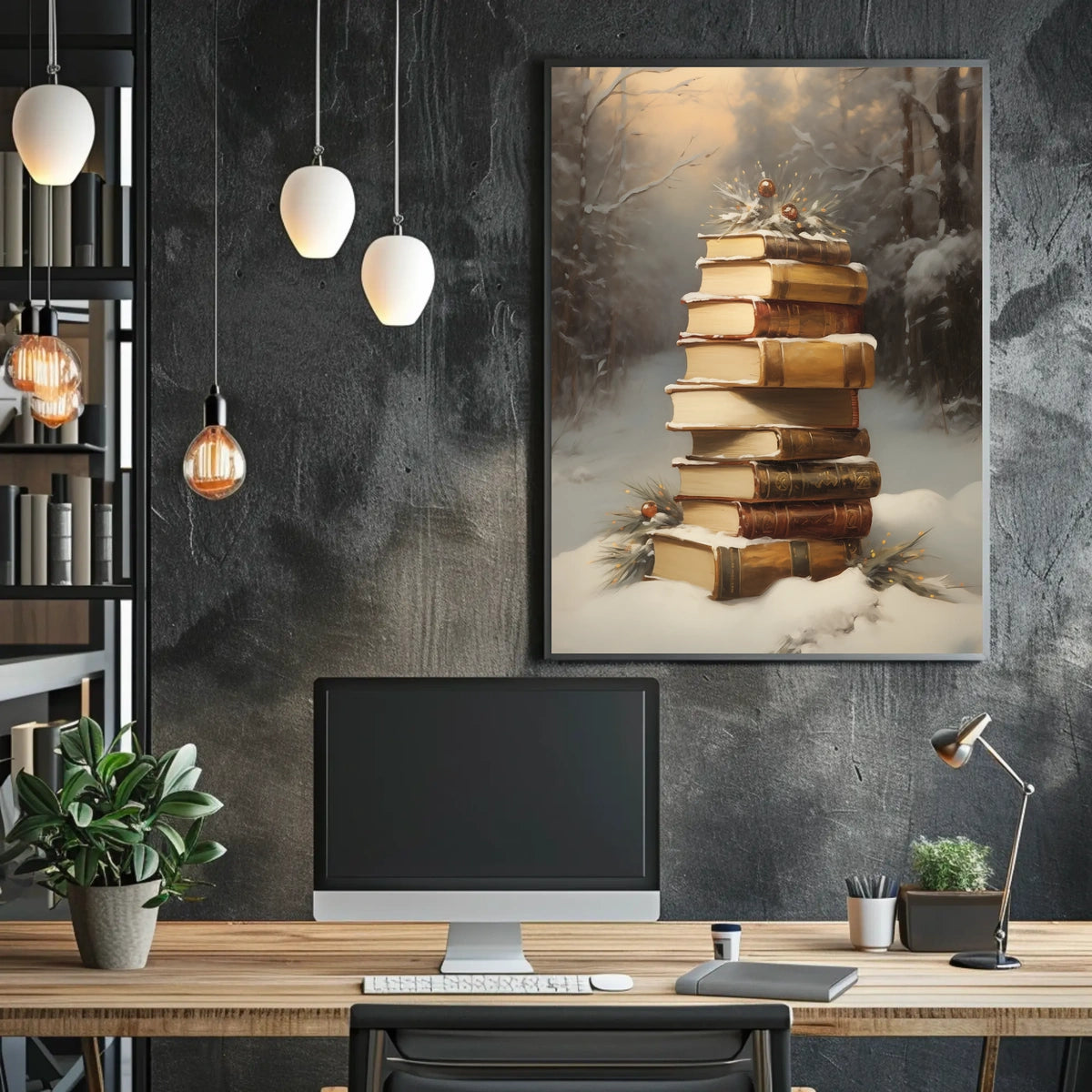 WinterS Tale Of Books Poster