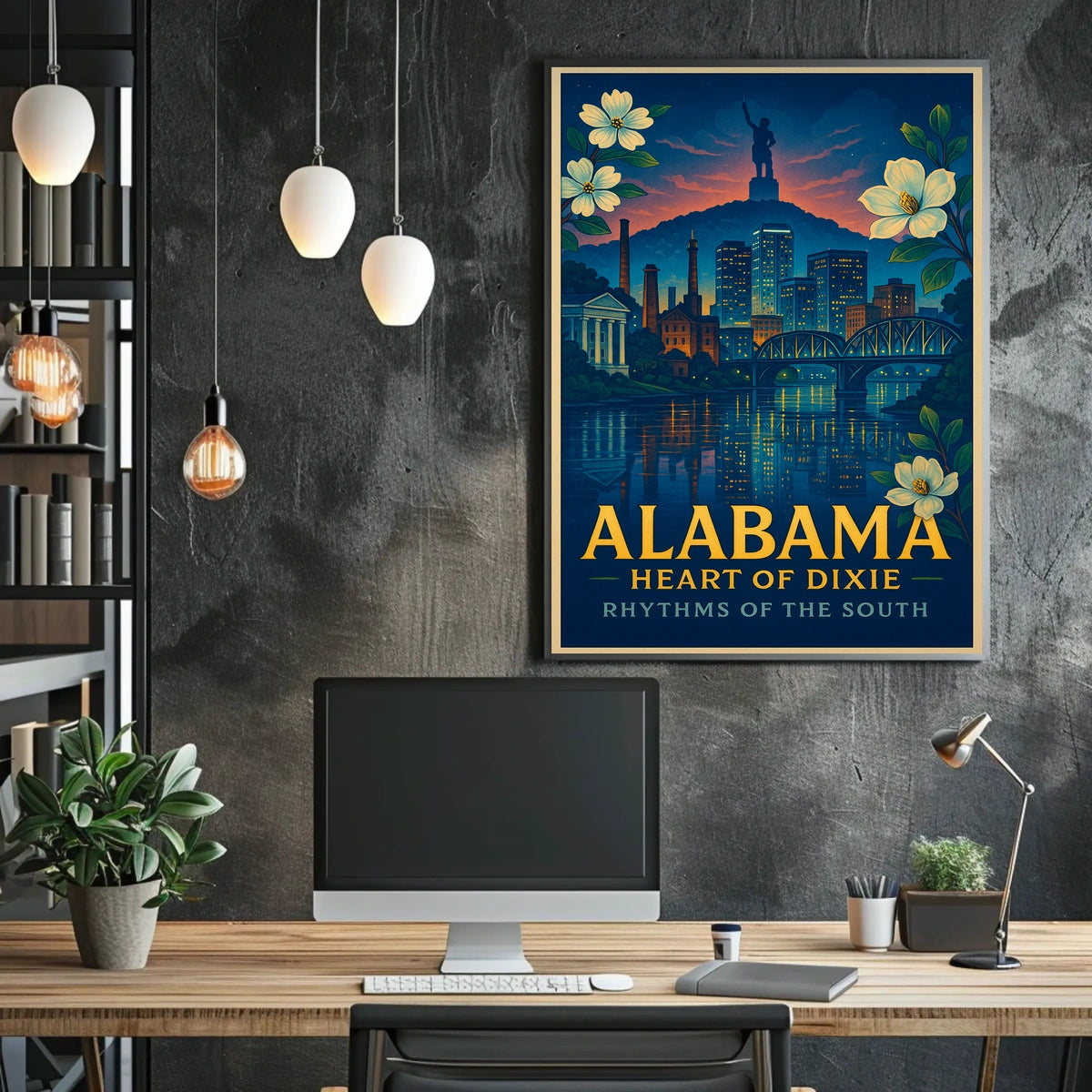 Alabama Heart of Dixie Poster