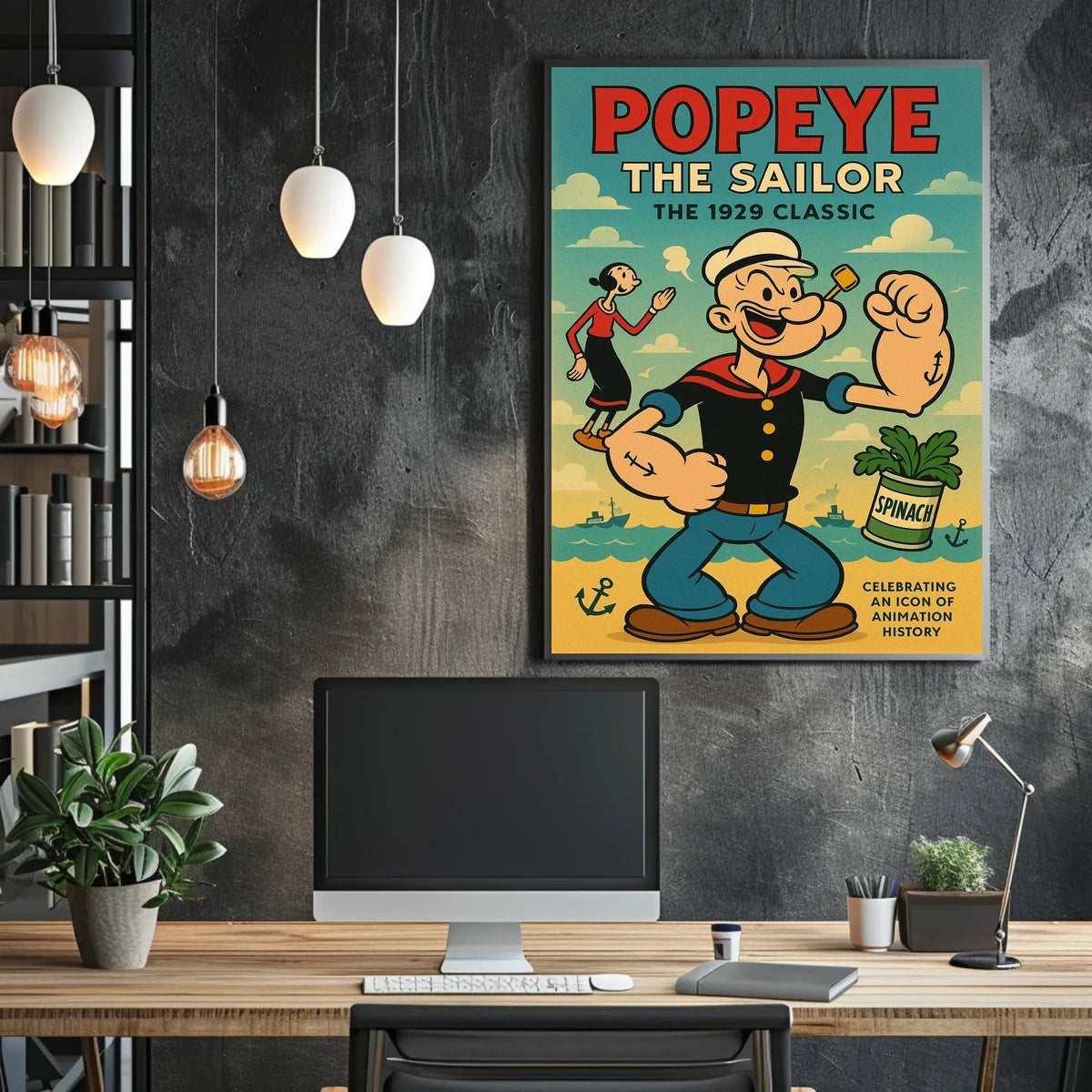 Popeye 1929 Art Poster POP-65