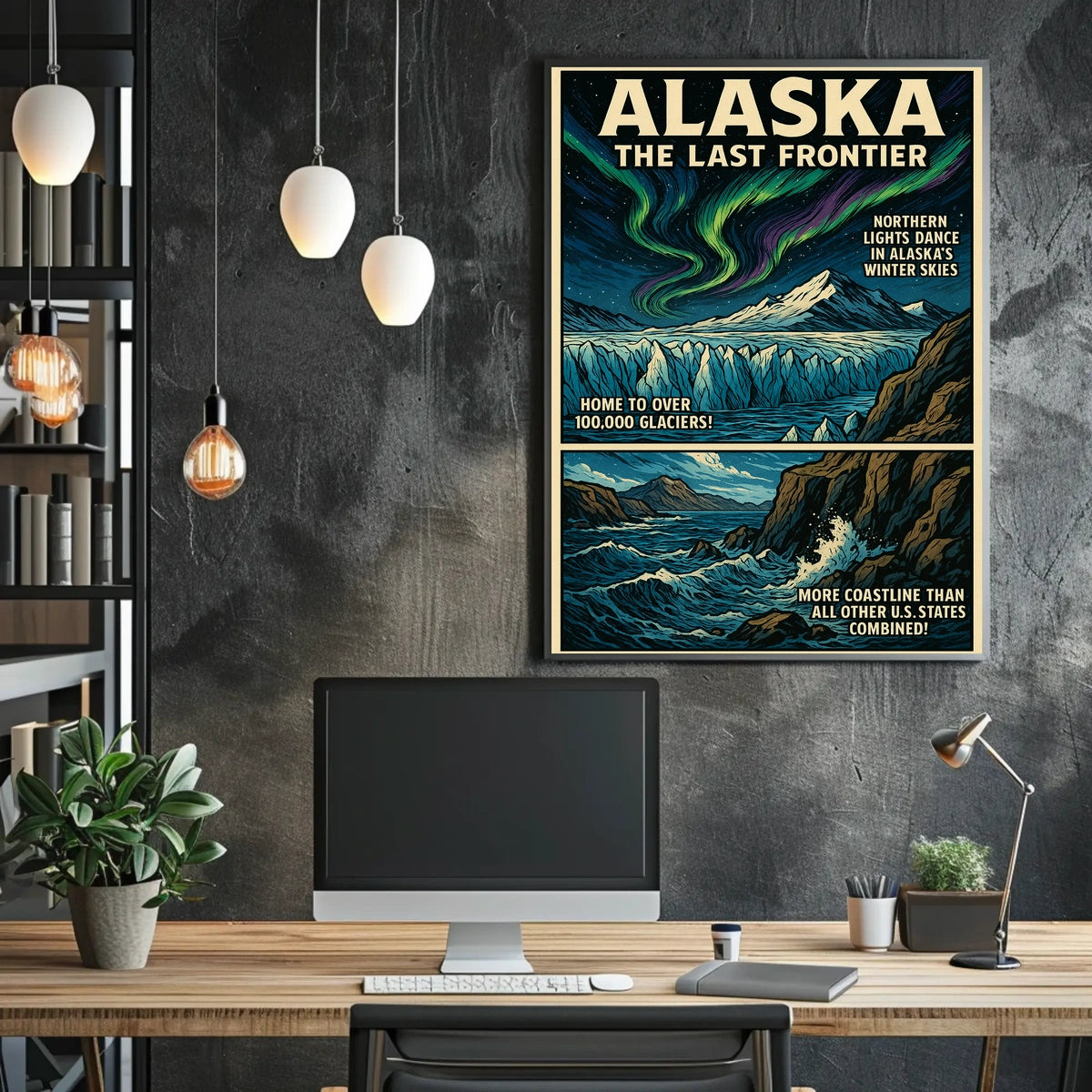 Alaska The Last Frontier Poster