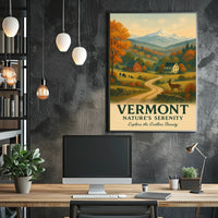 Vermont Natures Serenity Poster