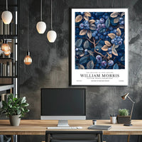 William Morris Cotton Prints Exhibition Poster