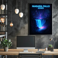 Niagara Falls 2099 Poster PosterGoat
