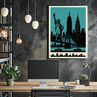Iconic New York City Poster