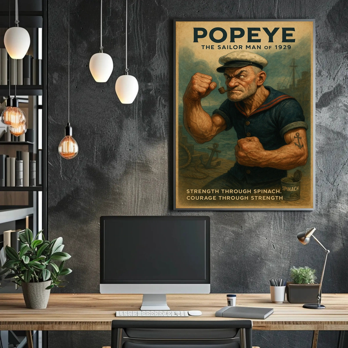 Popeye 1929 Art Poster POP-188