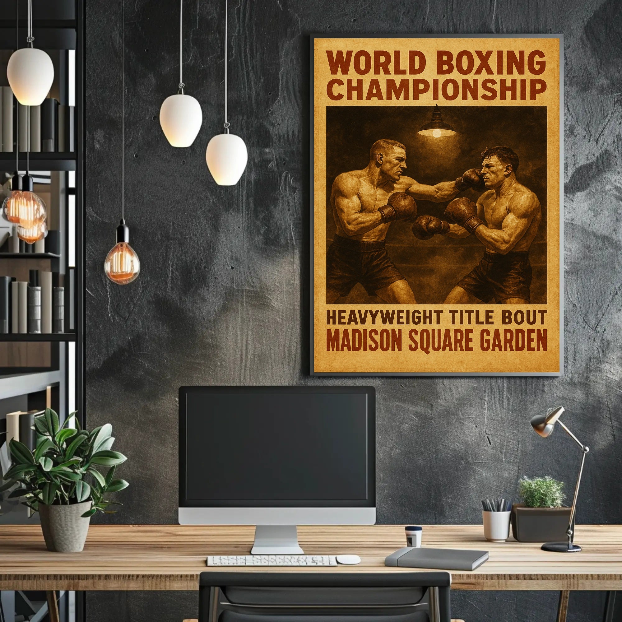 World Boxing Championship Poster