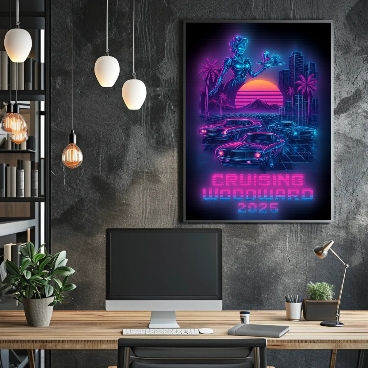 Cruising Woodward 2025 Poster