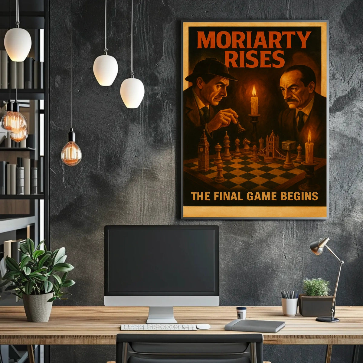 Moriarty Rises Poster