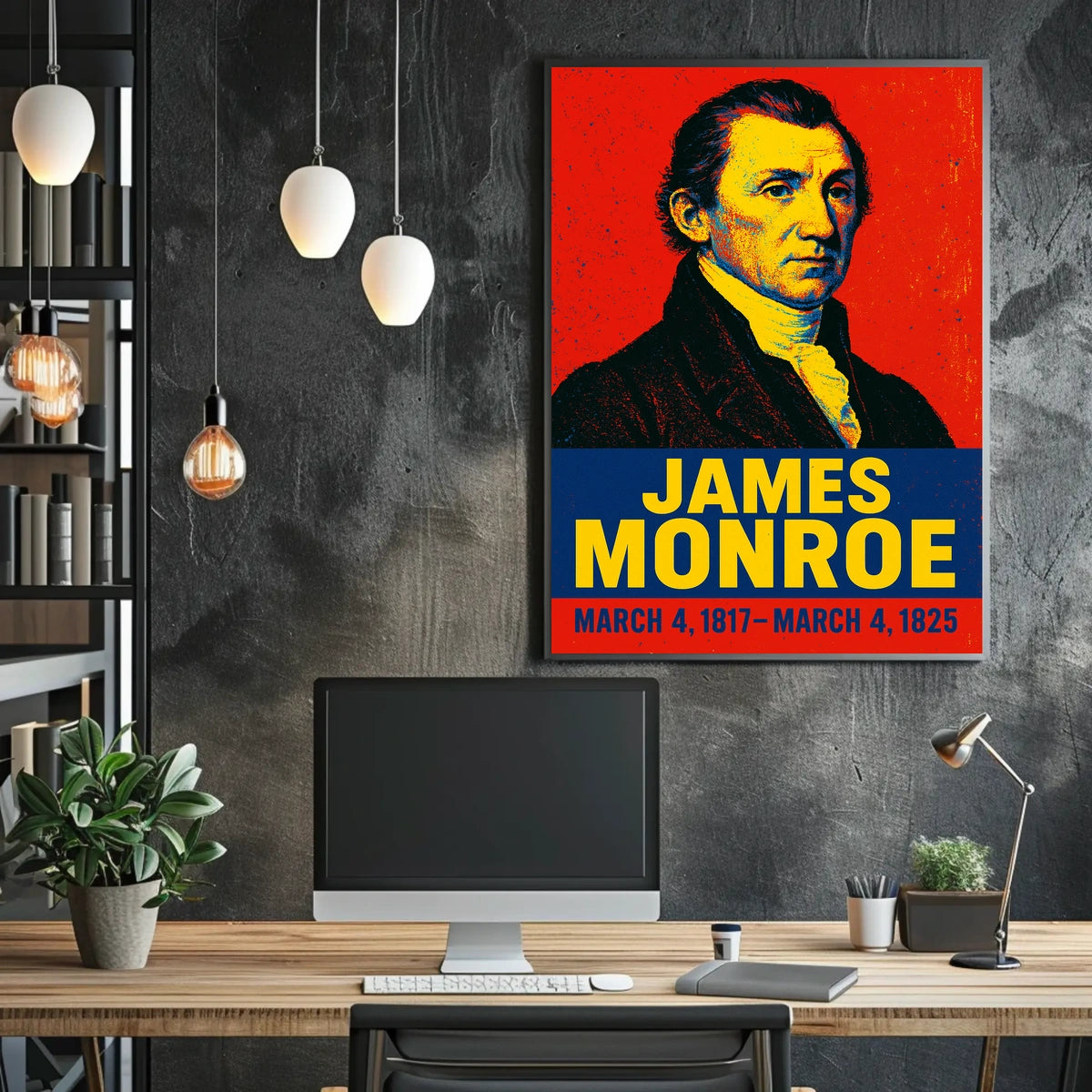 James Monroe 5Th President Poster