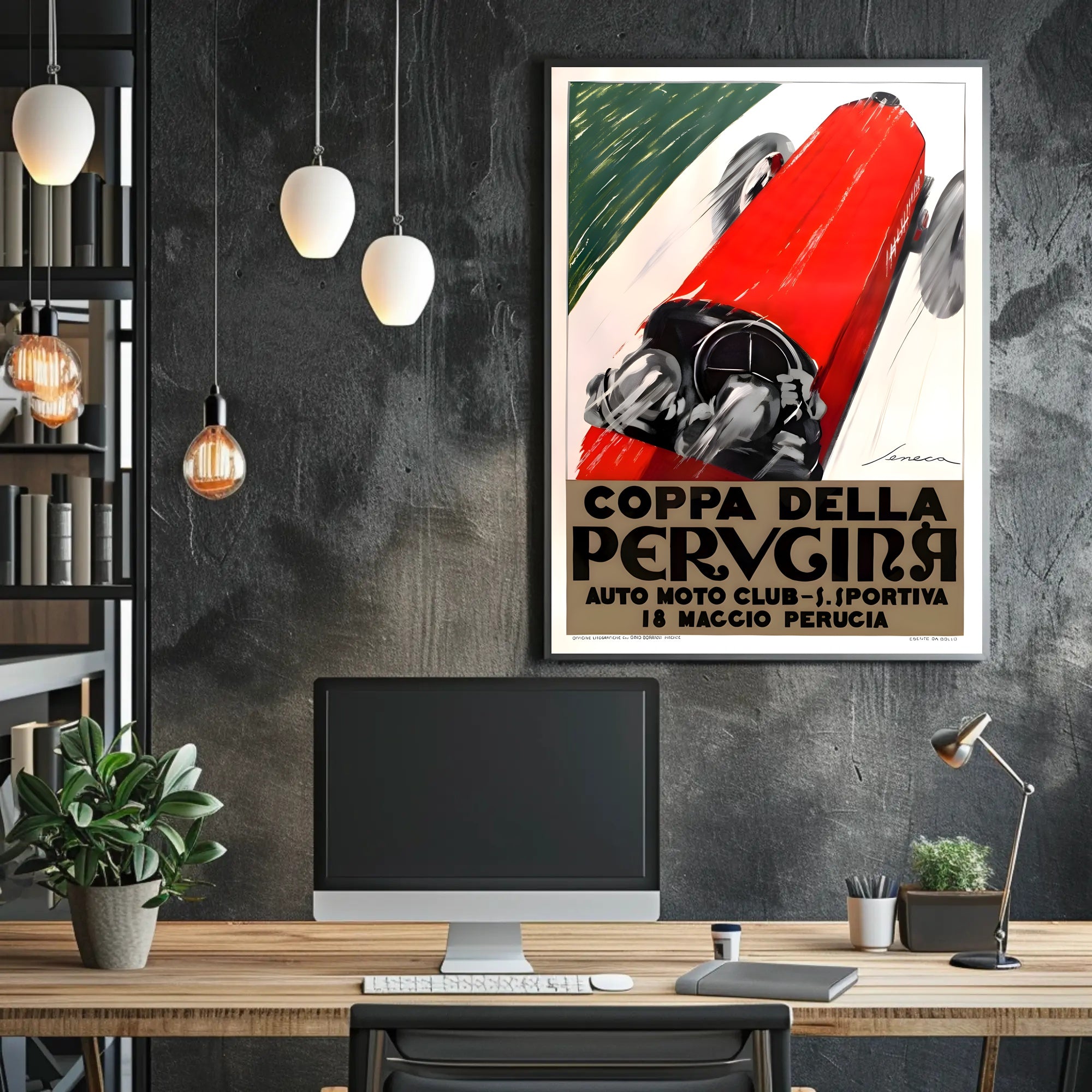 Coppa della Perugina Racing Poster