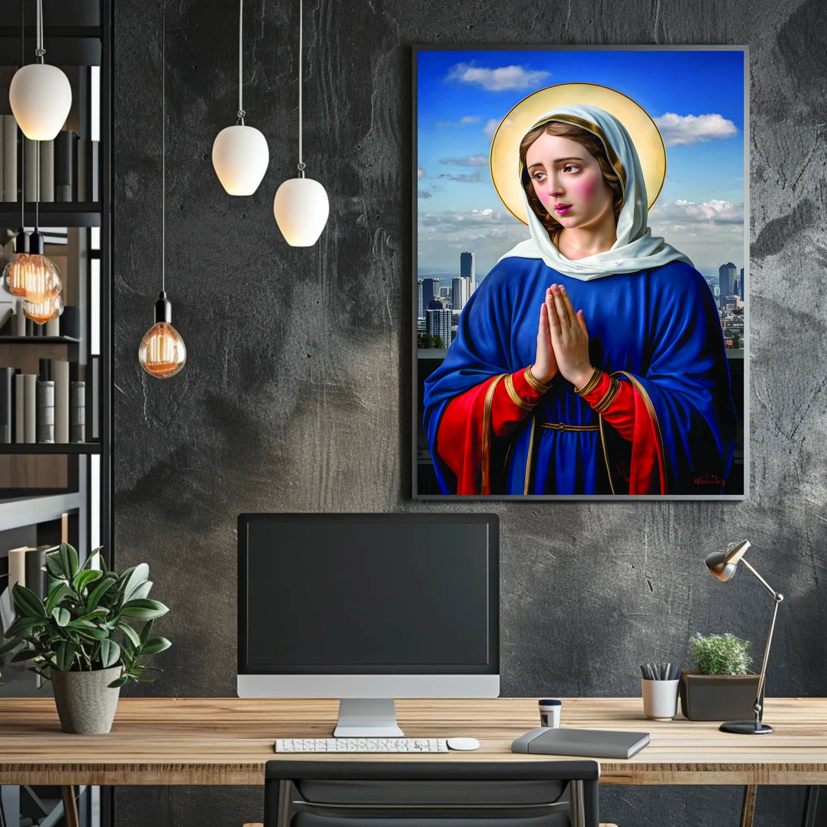 Praying Hands Poster