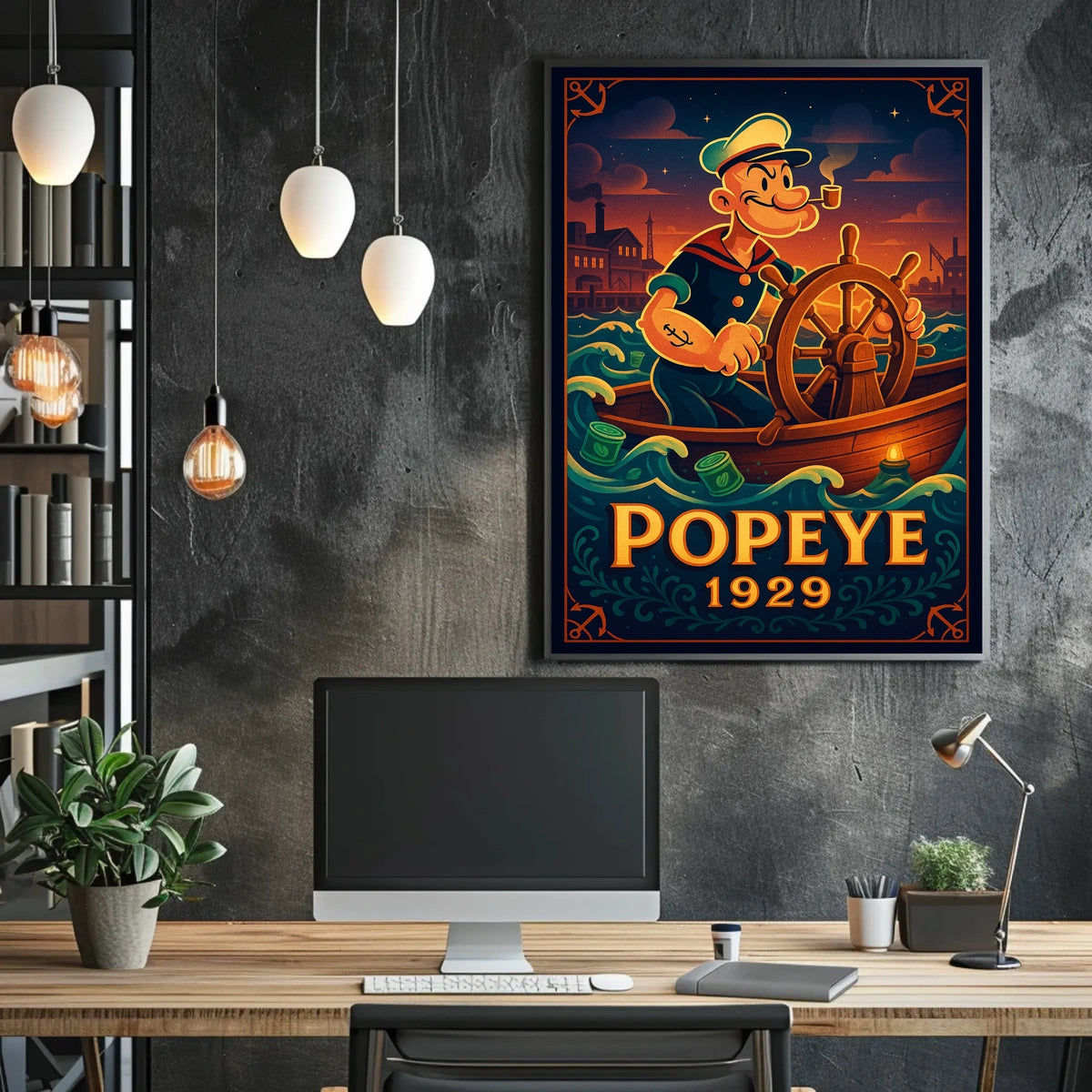 Popeye 1929 Art Poster POP-166
