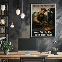 Build for Victory Poster