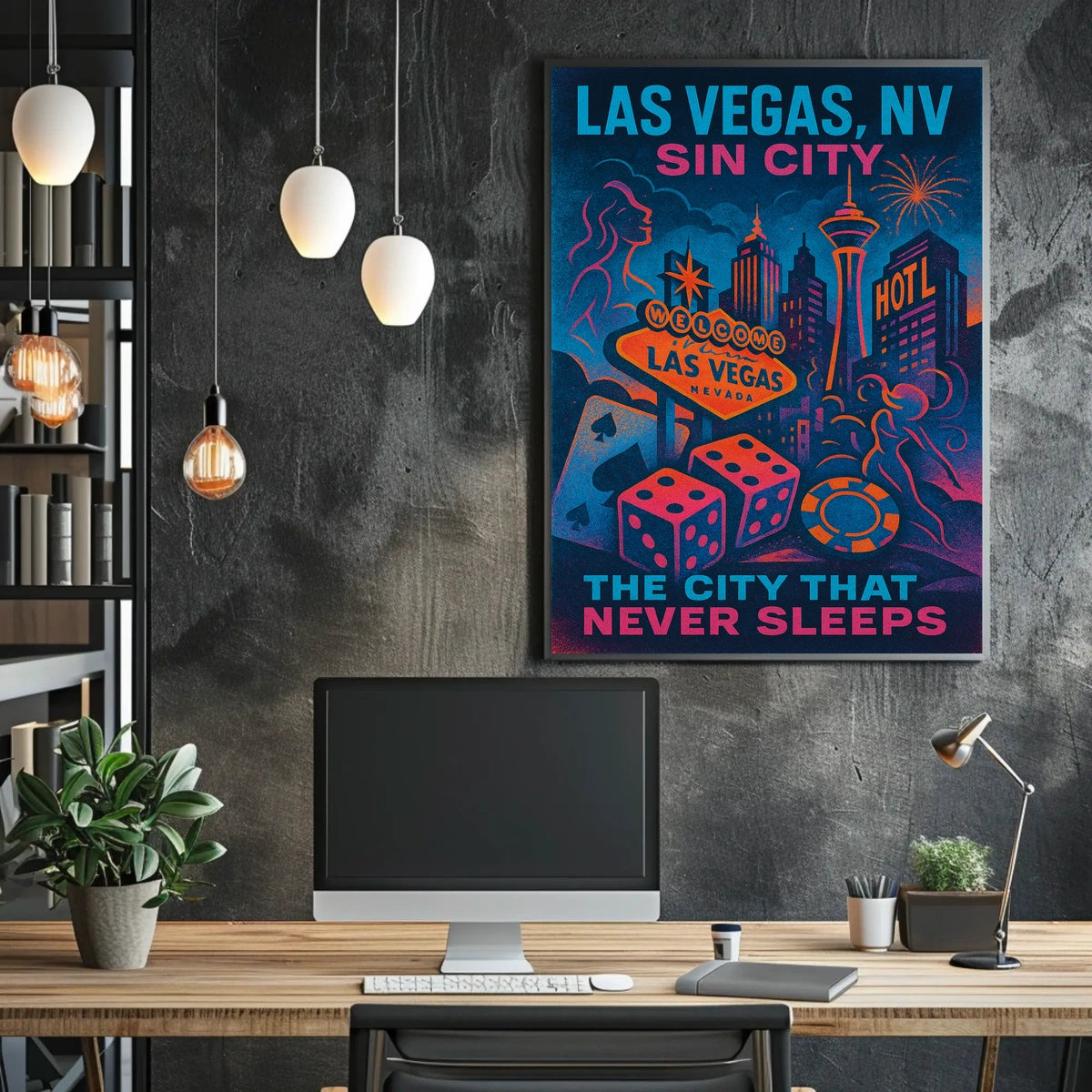 Las Vegas Sin City Poster