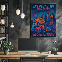 Las Vegas Sin City Poster
