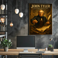 John Tyler 10th President Poster