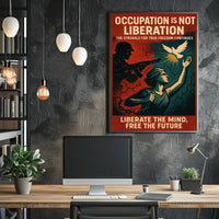 Occupation Is Not Liberation Poster