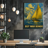 Buy War Bonds A Patriotic Call Poster