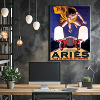 Aries Automotive Advertisement Poster